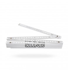 Zollstock 2m, weiß (1 Stück) 2