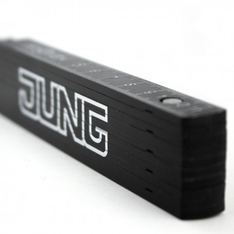 Zollstock 1m, schwarz (1 Stk.)