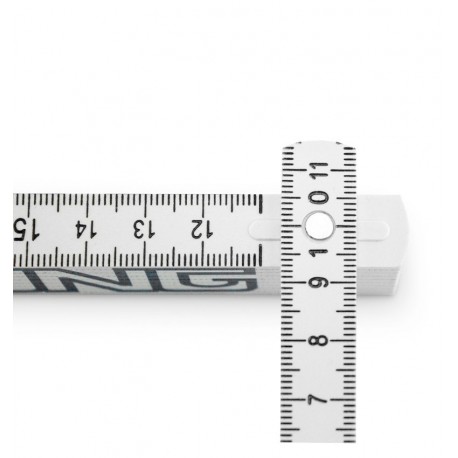 Zollstock 1m, weiß (1 Stück)